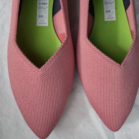 Rothy's Pink and Blue Flats - Picture 8 of 16